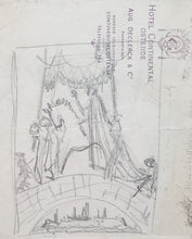 Load image into Gallery viewer, Charles Sargeant Jagger Sketch For A Statue Of King George V For New Delhi Circa.1930