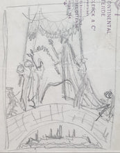 Load image into Gallery viewer, Charles Sargeant Jagger Sketch For A Statue Of King George V For New Delhi Circa.1930