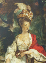 Load image into Gallery viewer, Mary Isabella Duchess Of Rutland Large 18th.Century Reverse Glass Mezzotint Engraving By Valentine Green After Sir Joshua Reynolds