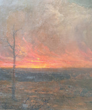Load image into Gallery viewer, Edward Frederick Brewtnall R.W.S. Landscape Oil Painting Winter Sunset Circa.1880