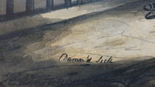 Load image into Gallery viewer, Henry William Bunbury Watercolour Drawing Damn'd Sick Circa.1780