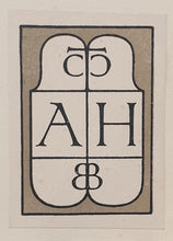 Load image into Gallery viewer, Georgian Trade Card Francis Noble's Large Circulating Library Covent Garden London Circa.1745