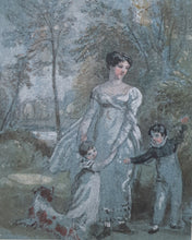Load image into Gallery viewer, Ramsay Richard Reinagle R.A. Watercolour Study For A Family Group Portrait Circa.1800