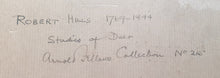 Load image into Gallery viewer, Robert Hills Pencil Studies Of Deer Circa.1820