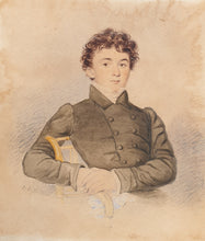 Load image into Gallery viewer, C G Dillon Early 19th.Century Watercolour Portrait Of A Gentleman Circa.1820