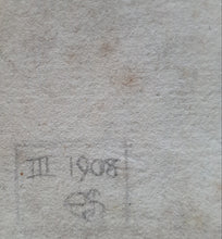 Load image into Gallery viewer, Joseph Edward Southall Chalk Portrait Of A Young Girl 1908