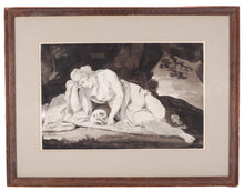 Load image into Gallery viewer, Conrad Martin Metz 18th.Century Wash Drawing The Penitent Magdalene 1786