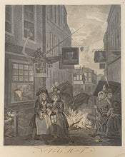 Load image into Gallery viewer, William Hogarth Set Of Copper Engravings The Four Times Of Day