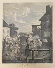 Load image into Gallery viewer, William Hogarth Set Of Copper Engravings The Four Times Of Day