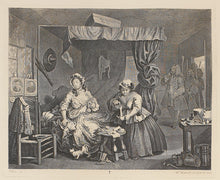 Load image into Gallery viewer, Willliam Hogarth The Harlots Progress The Set Of Six Copper Engravings