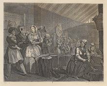 Load image into Gallery viewer, Willliam Hogarth The Harlots Progress The Set Of Six Copper Engravings