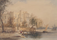 Load image into Gallery viewer, Attr. John Varley O.W.S Topographical Watercolour Drawing Chelsea Reach London Circa.1820