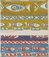 Load image into Gallery viewer, Cavendish Textiles A Studio Archive Of Mid 20th.Century Watercolour Pattern Designs