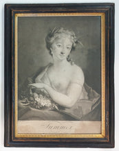Load image into Gallery viewer, Rosalba Giovanna Carriera The Four Seasons Mezzotint Engravings Circa.1730