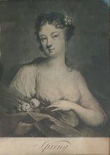 Load image into Gallery viewer, Rosalba Giovanna Carriera The Four Seasons Mezzotint Engravings Circa.1730