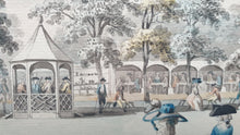 Load image into Gallery viewer, George Keate 18th.Century Landscape Watercolour A View Of Ranelagh Gardens Margate Kent Circa.1770