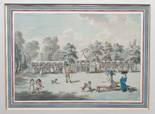 Load image into Gallery viewer, George Keate 18th.Century Landscape Watercolour A View Of Ranelagh Gardens Margate Kent Circa.1770