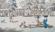 Load image into Gallery viewer, George Keate 18th.Century Landscape Watercolour A View Of Ranelagh Gardens Margate Kent Circa.1770