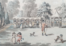 Load image into Gallery viewer, George Keate 18th.Century Landscape Watercolour A View Of Ranelagh Gardens Margate Kent Circa.1770