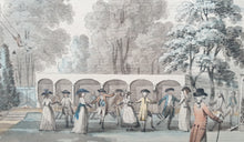 Load image into Gallery viewer, George Keate 18th.Century Landscape Watercolour A View Of Ranelagh Gardens Margate Kent Circa.1770