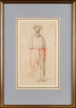 Load image into Gallery viewer, Mary Hoare A Group Of Three Red Chalk Figure Studies Circa.1780