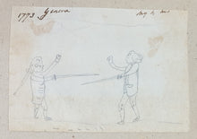Load image into Gallery viewer, A Rare Group Of 18th.Century Children's Drawings By William Lock Of Norbury Circa.1772
