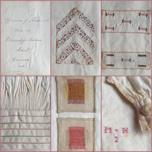 Load image into Gallery viewer, A Volume Of Specimens Of Needlework By Margaret Hill Created At Viscountess Lorton's School Errorona Roscommon Ireland 1836