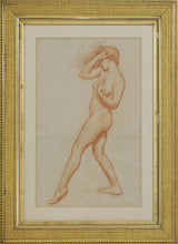 Load image into Gallery viewer, Harold Speed Red Chalk Nude Study Circa.1899