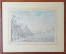 Load image into Gallery viewer, Anthony Devis Italianate Landscape Watercolour Circa.1770.