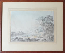 Load image into Gallery viewer, Anthony Devis Italianate Landscape Watercolour Circa.1770.