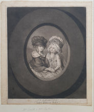 Load image into Gallery viewer, John Raphael Smith R.A Les Deux Ami Mezzotint Engraving 1778
