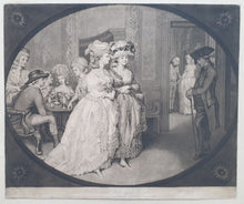 Load image into Gallery viewer, John Raphael Smith R.A 18th.Century Mezzotint Engraving The Promenade At Carlisle House 1781