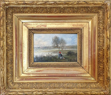 Load image into Gallery viewer, François Pierdon French School 19th.Century Oil Landscape Study Circa.1880