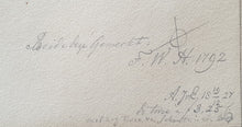 Load image into Gallery viewer, FW Hoijnck 18th.Century Dutch School Gouache Landscape Painting 1792.