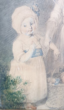 Load image into Gallery viewer, Johann Heinrich Ramberg Watercolour Group Portrait Of The Vapendick Children 1788.