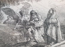 Load image into Gallery viewer, Giambattista Tiepolo Etching The Flight Into Egypt 1753