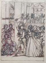 Load image into Gallery viewer, John Masey Wright O.W.S. An Archive Collection Of Drawings On Shakespearean Subjects Circa. 1825