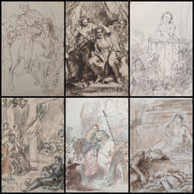 Load image into Gallery viewer, John Masey Wright O.W.S. An Archive Collection Of Drawings On Shakespearean Subjects Circa. 1825