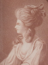 Load image into Gallery viewer, Lady Diana Beauclerk Stipple Engraved Portrait Of Georgiana Duchess Of Devonshire 1782