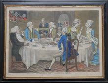 Load image into Gallery viewer, Carington Bowles The Prodigal Son A Group Of Four Rare 18th.Century Hand Coloured Mezzotint Engravings In Period Frames 1775