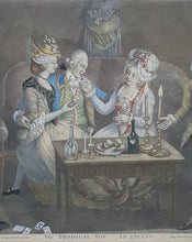 Load image into Gallery viewer, Carington Bowles The Prodigal Son A Group Of Four Rare 18th.Century Hand Coloured Mezzotint Engravings In Period Frames 1775