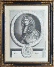 Load image into Gallery viewer, Prince Rupert Of The Rhine Abraham Blooteling Portrait Engraving After Sir Peter Lely Proof Impression Circa.1660
