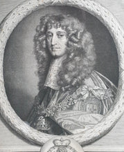 Load image into Gallery viewer, Prince Rupert Of The Rhine Abraham Blooteling Portrait Engraving After Sir Peter Lely Proof Impression Circa.1660