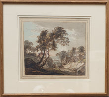 Load image into Gallery viewer, Paul Sandby R.A Watercolour Drawing A View Of Oxford From Headington Circa.1770