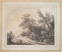 Load image into Gallery viewer, Jean Baptiste Claude Chatelain 18th.Century Pen And Ink Landscape Drawing Circa.1740