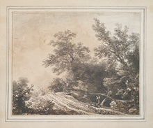 Load image into Gallery viewer, Jean Baptiste Claude Chatelain 18th.Century Pen And Ink Landscape Drawing Circa.1740