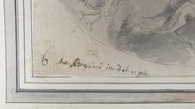 Load image into Gallery viewer, Antonio Bresciani Italian School 18th.Century Pen Ink And Wash Drawing