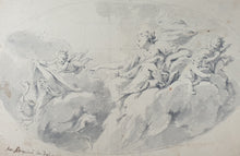 Load image into Gallery viewer, Antonio Bresciani Italian School 18th.Century Pen Ink And Wash Drawing