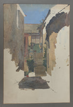 Load image into Gallery viewer, Louis Fairfax Muckley Late 19th.Century Pre-Raphaelite Oil Study On Paper