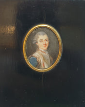 Load image into Gallery viewer, French School 18th.Century Portrait Miniature René Bonabes Desclos De La Fonchais Circa.1750